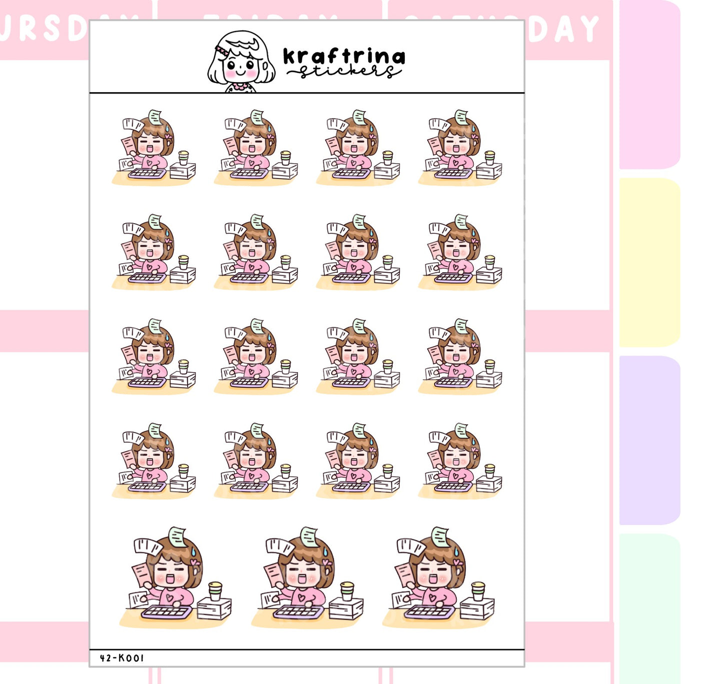 SO MANY WORK (42-K001)