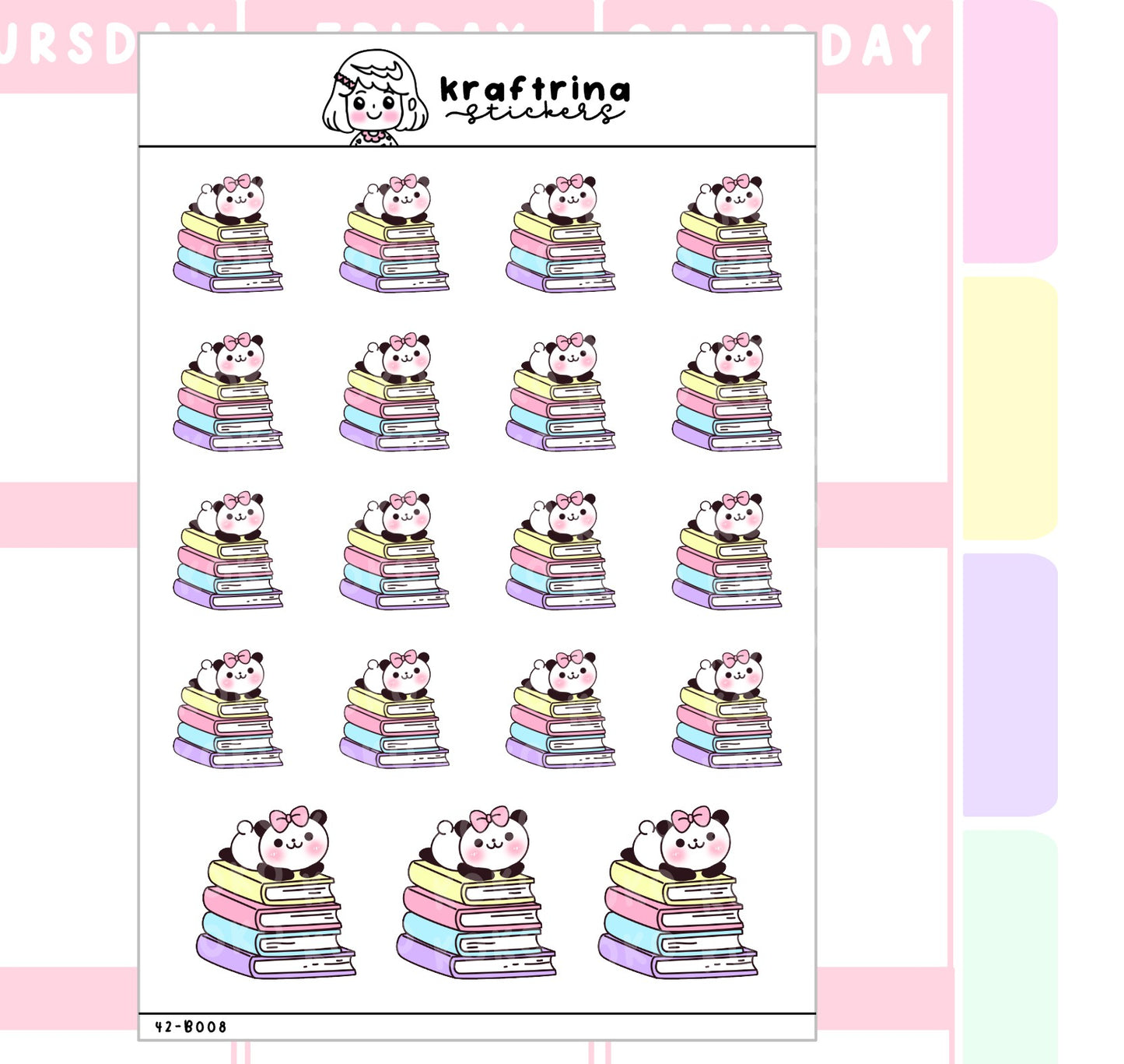 BAO BAO - BOOKWORM | BOOK LOVER (42-B008)