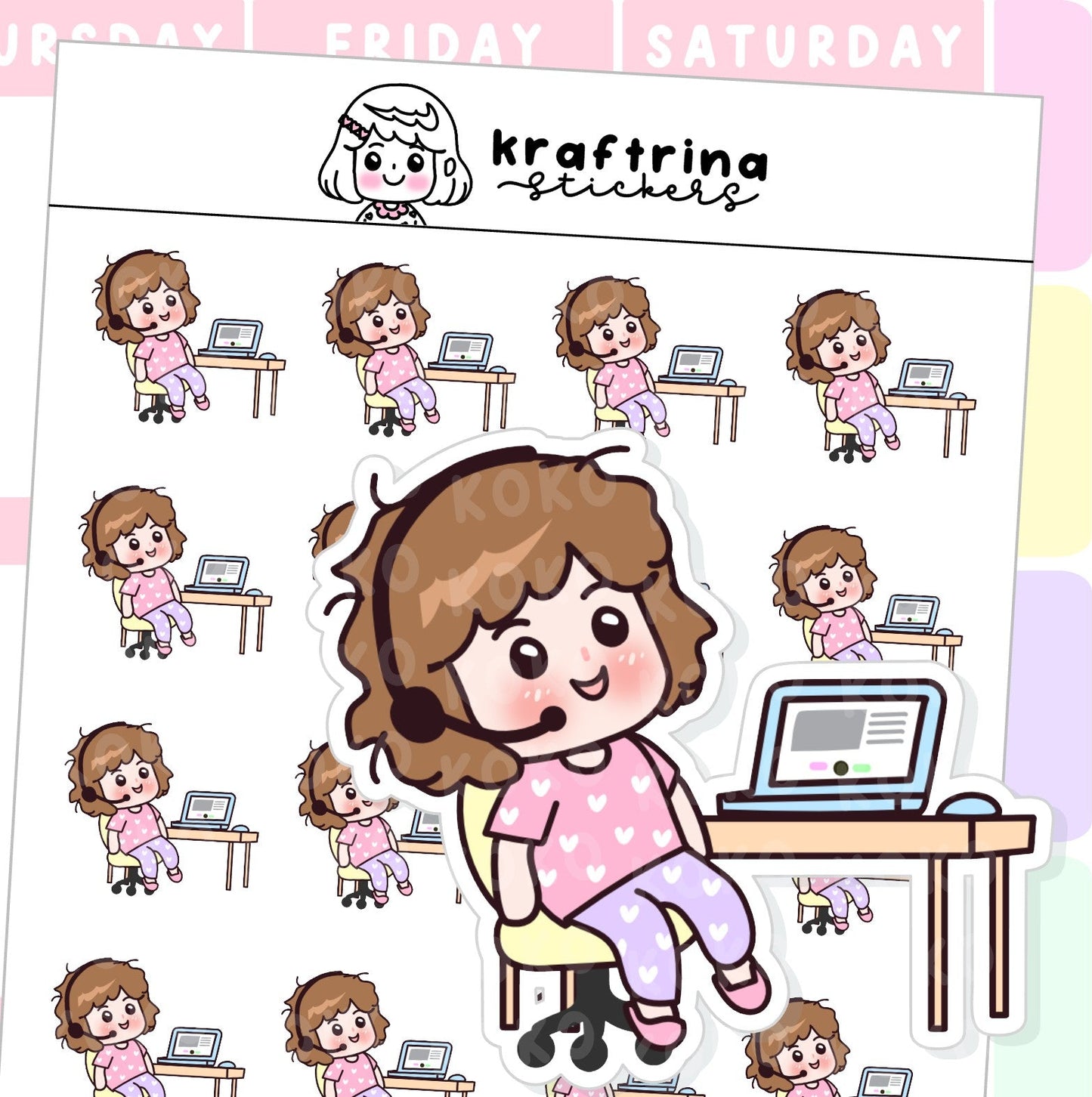 MEETING | WORK | OFFICE | WORK FROM HOME (43-K003)