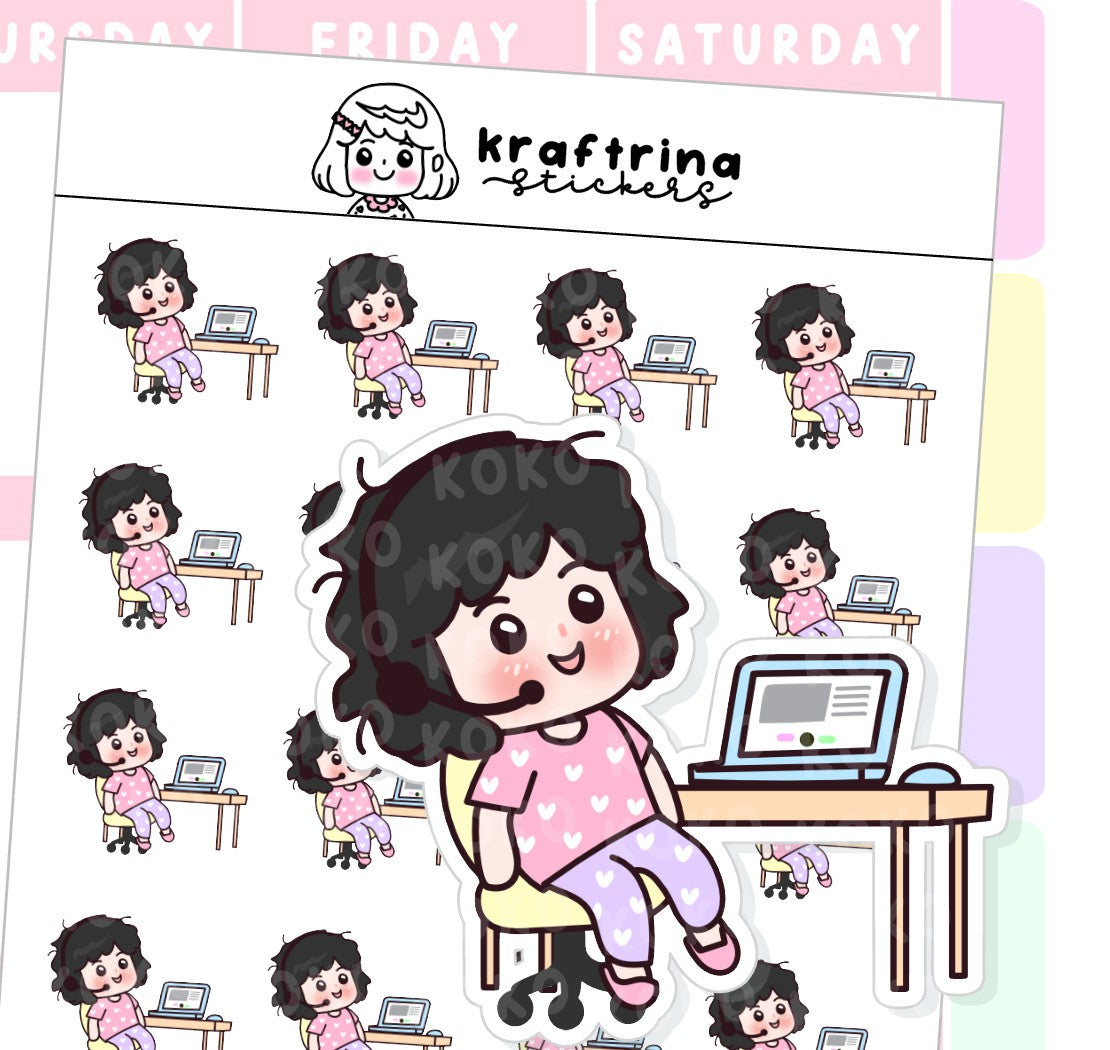 MEETING | WORK | OFFICE | WORK FROM HOME (43-K003)