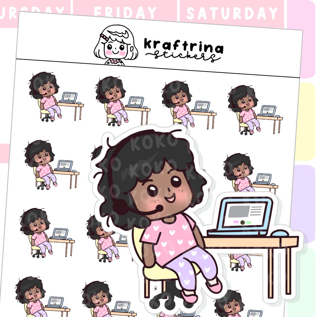 MEETING | WORK | OFFICE | WORK FROM HOME (43-K003)