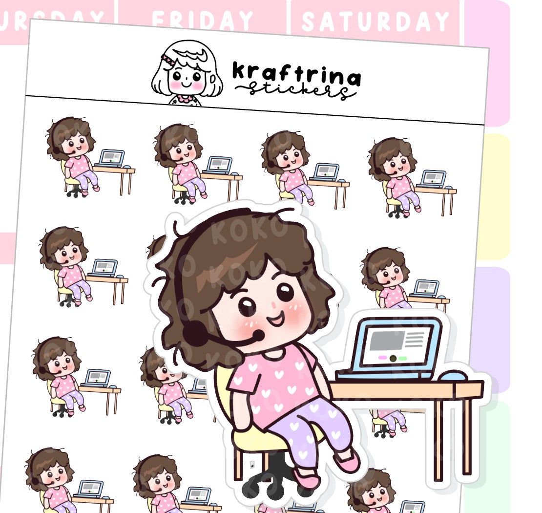 MEETING | WORK | OFFICE | WORK FROM HOME (43-K003)