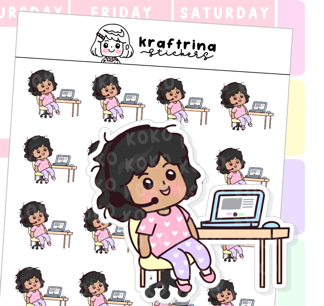 MEETING | WORK | OFFICE | WORK FROM HOME (43-K003)