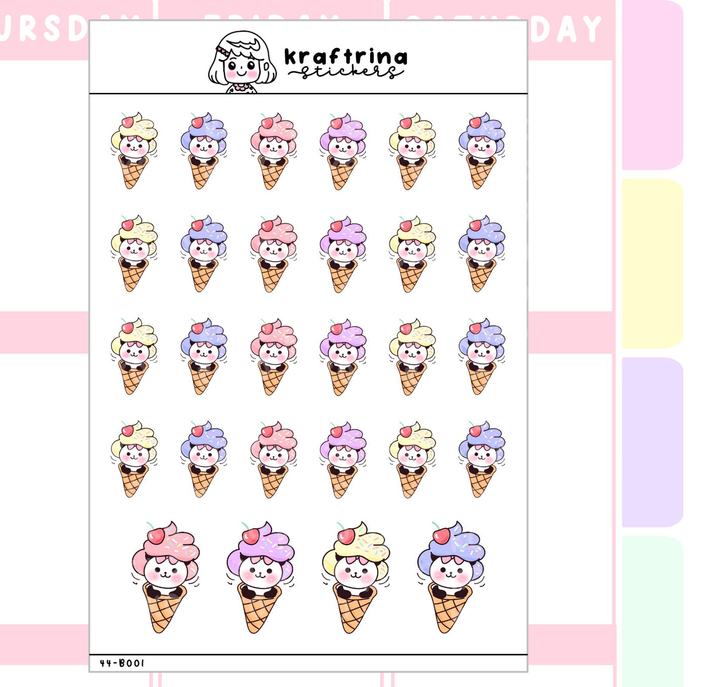 BAO BAO - OHHH ICE CREAM (44-B001)