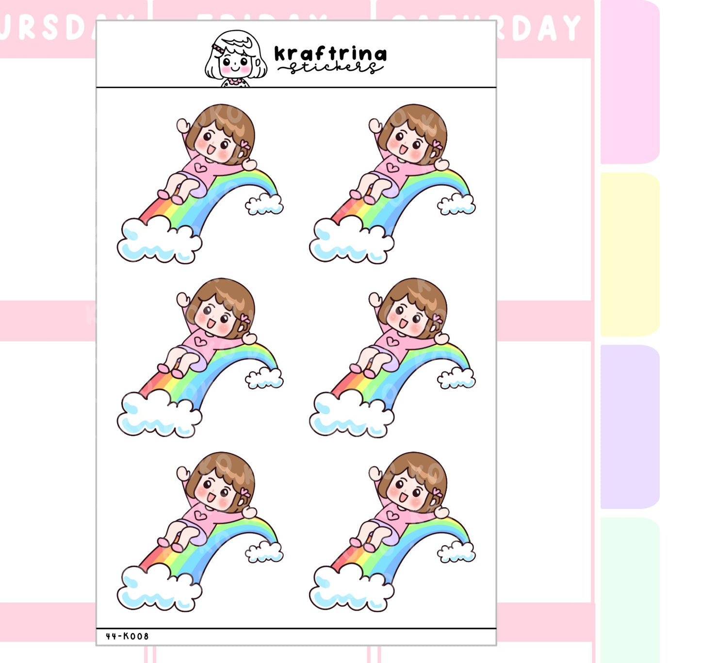 ALL THE RAINBOWS (44-K008 DECO)