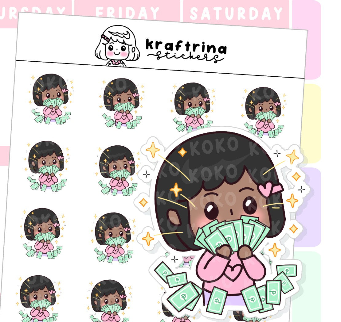 SHOPPING, SALARY, PAY DAY (62-K004)