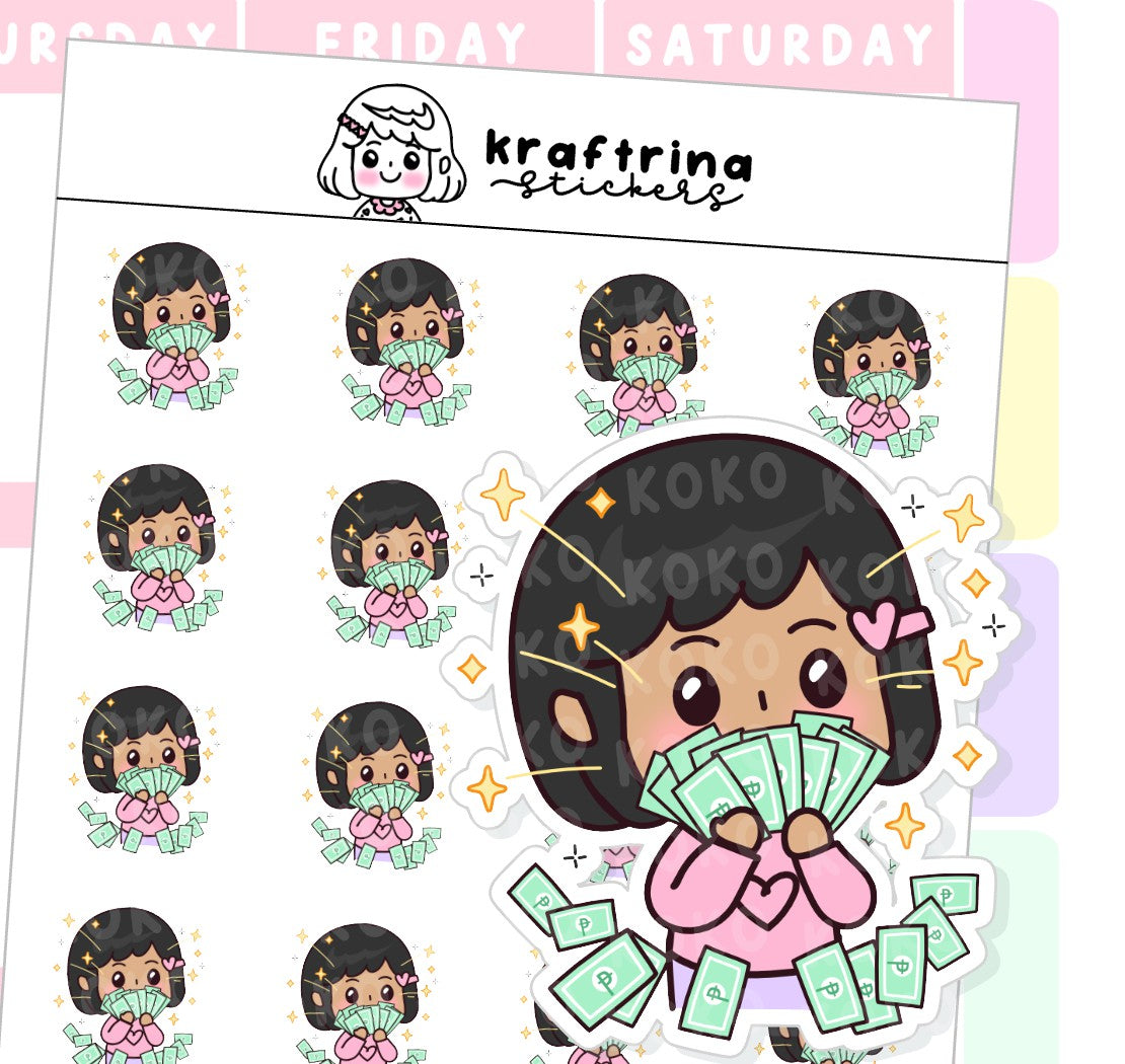 SHOPPING, SALARY, PAY DAY (62-K004)