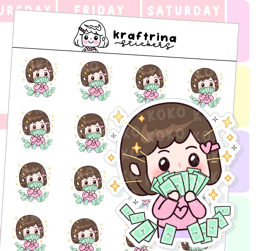 SHOPPING, SALARY, PAY DAY (62-K004)