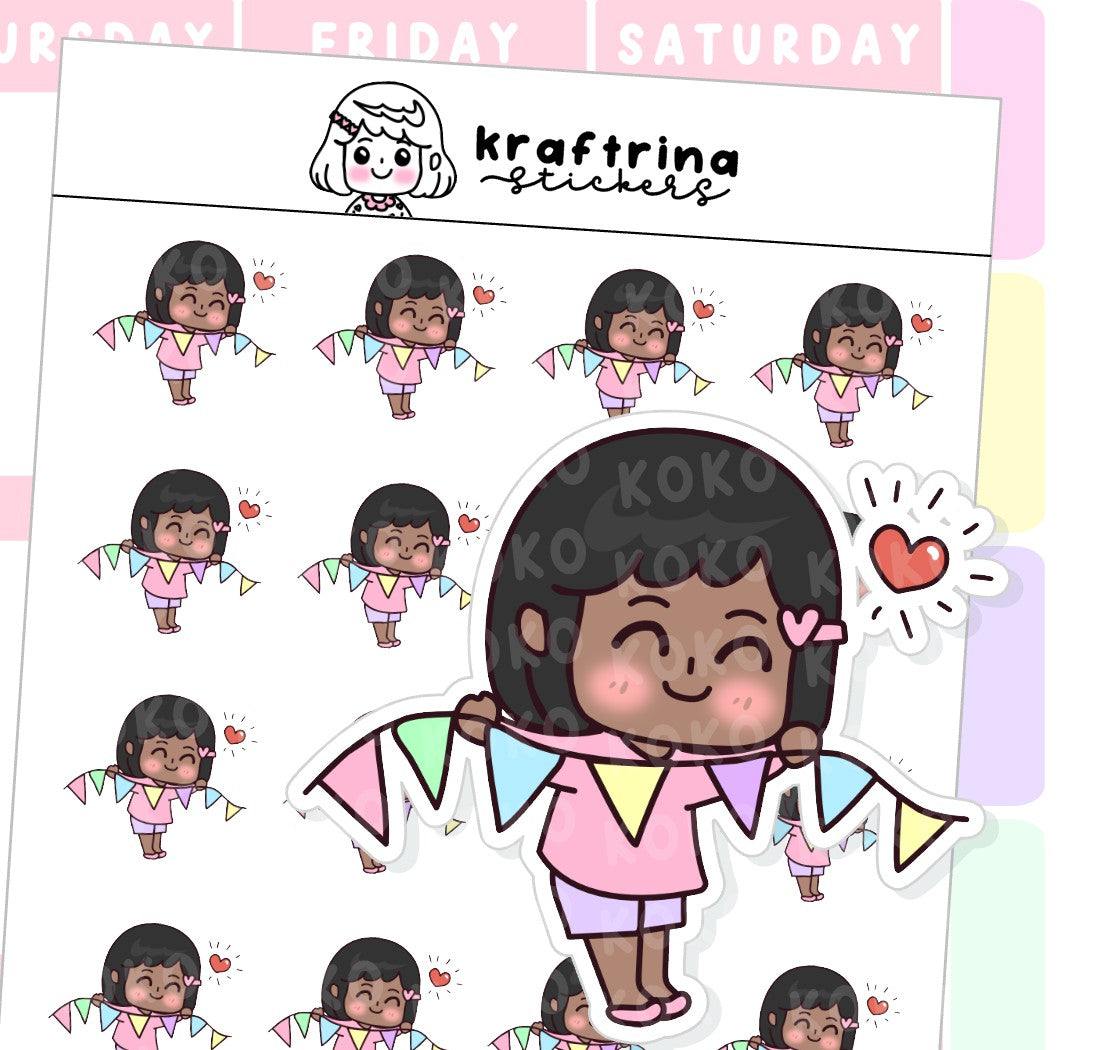 CELEBRATION BANNER | FEELING CUTE (62-K008)