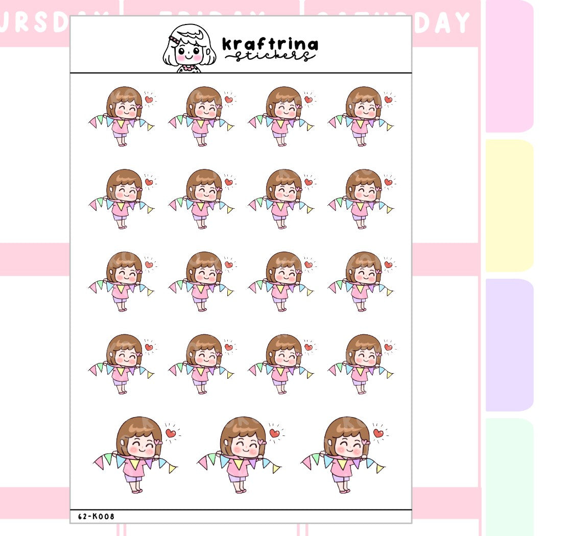 CELEBRATION BANNER | FEELING CUTE (62-K008)