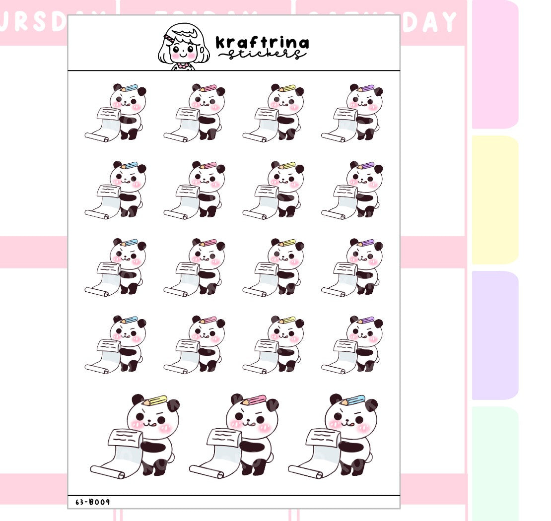 BAO BAO - CHECKLIST | NOTES | TO DO (63-B009)
