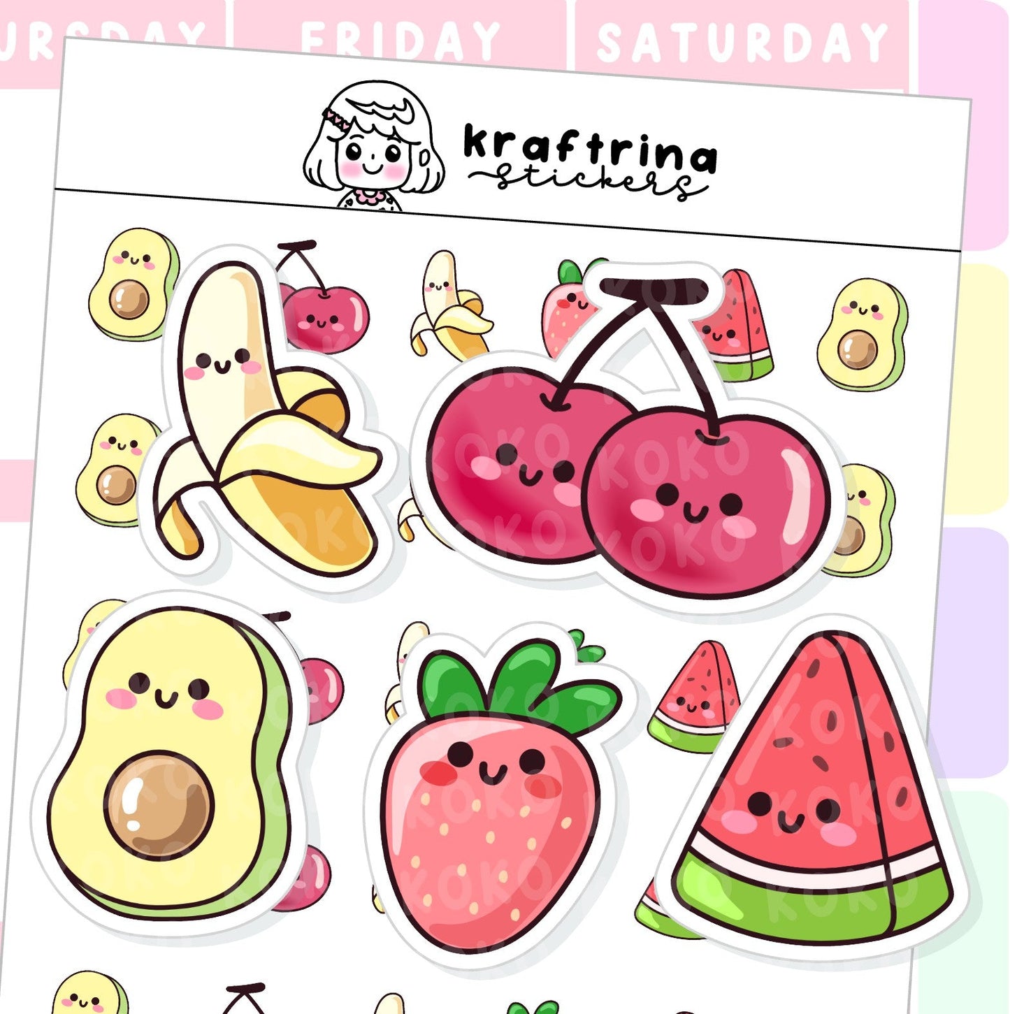 ICONS - FRUITS | HEALTHY FOODS