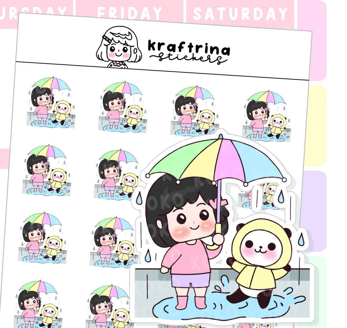 PLAYING IN THE RAIN (64-K003)