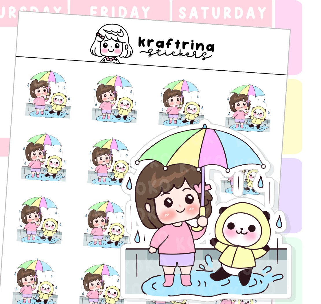PLAYING IN THE RAIN (64-K003)