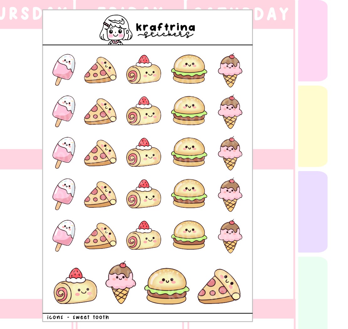 ICONS - BREAD | DESSERTS | CAKES | SWEETS