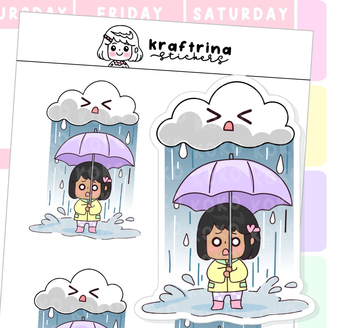 BAD WEATHER BIG STICKERS (65-K004 DECO)