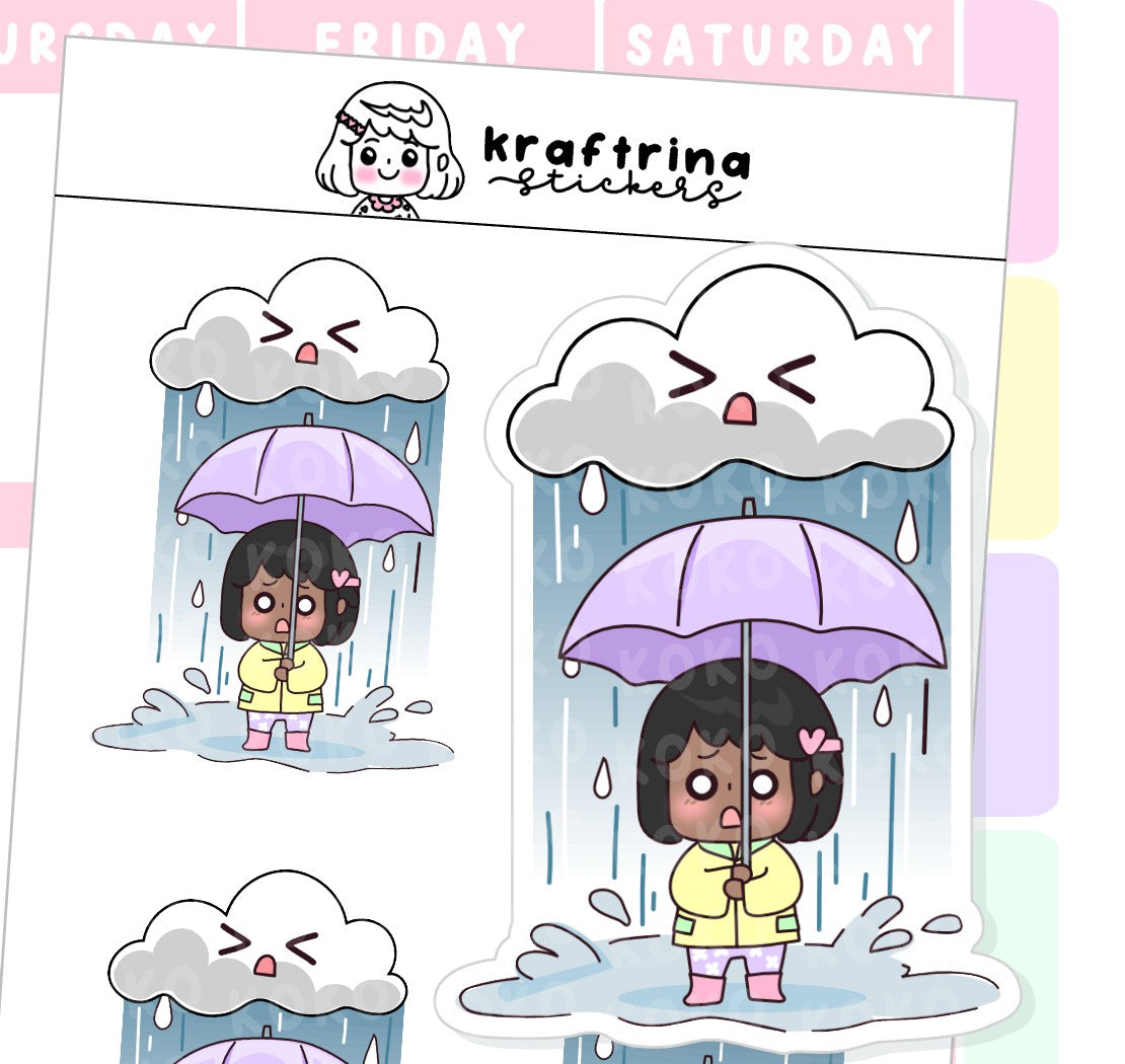 BAD WEATHER BIG STICKERS (65-K004 DECO)