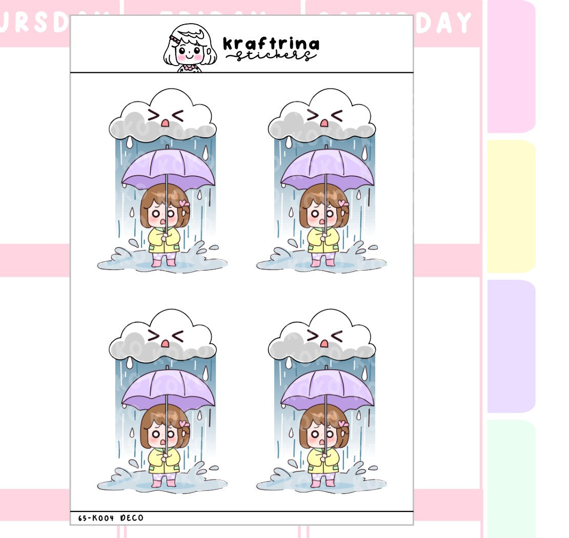 BAD WEATHER BIG STICKERS (65-K004 DECO)