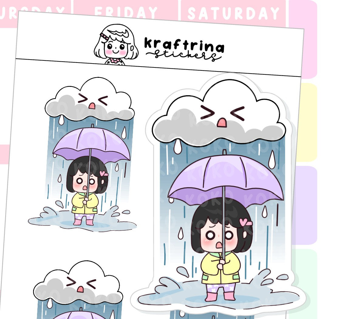 BAD WEATHER BIG STICKERS (65-K004 DECO)