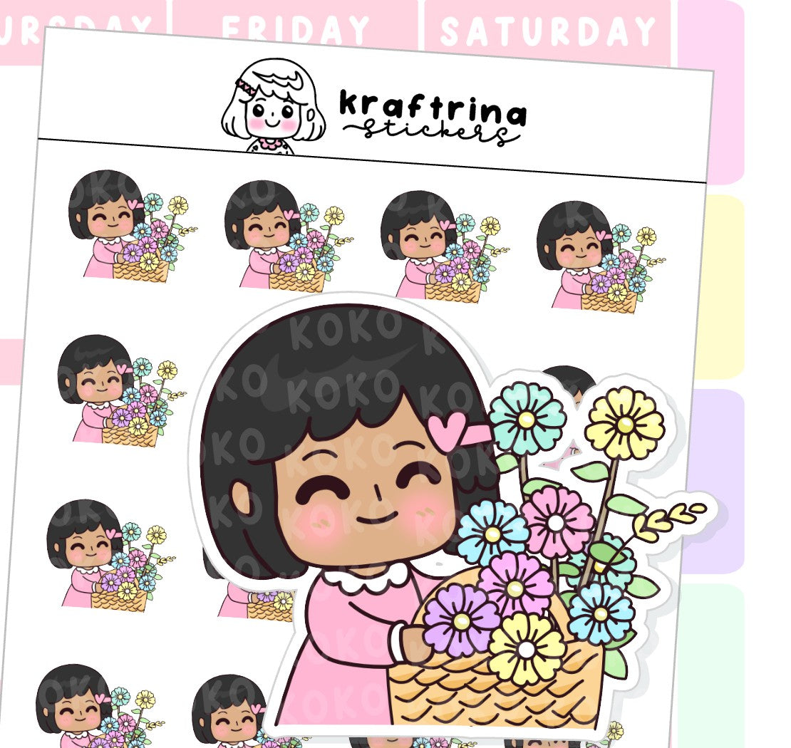 OHHH PRETTY FLOWERS (65-K008)