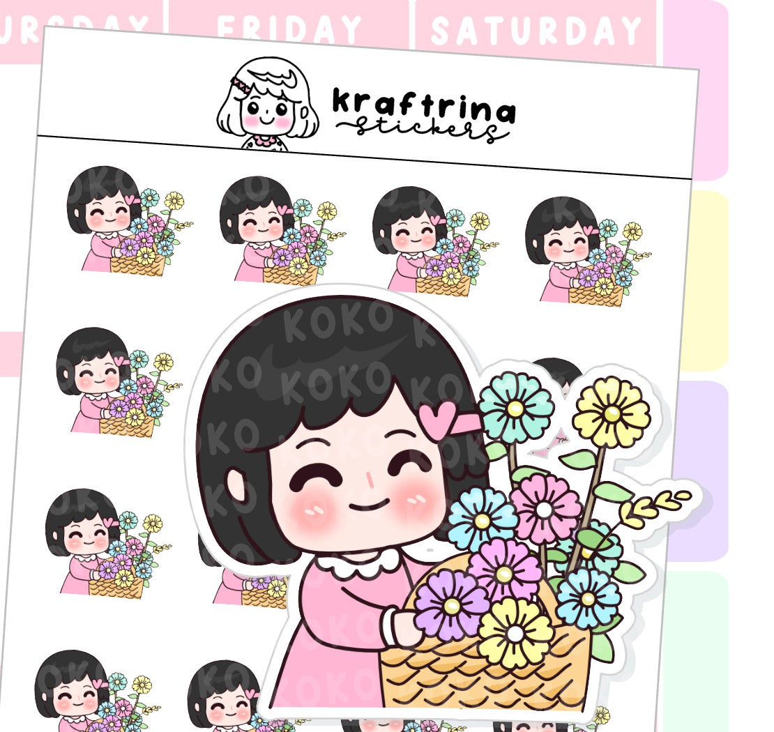 OHHH PRETTY FLOWERS (65-K008)