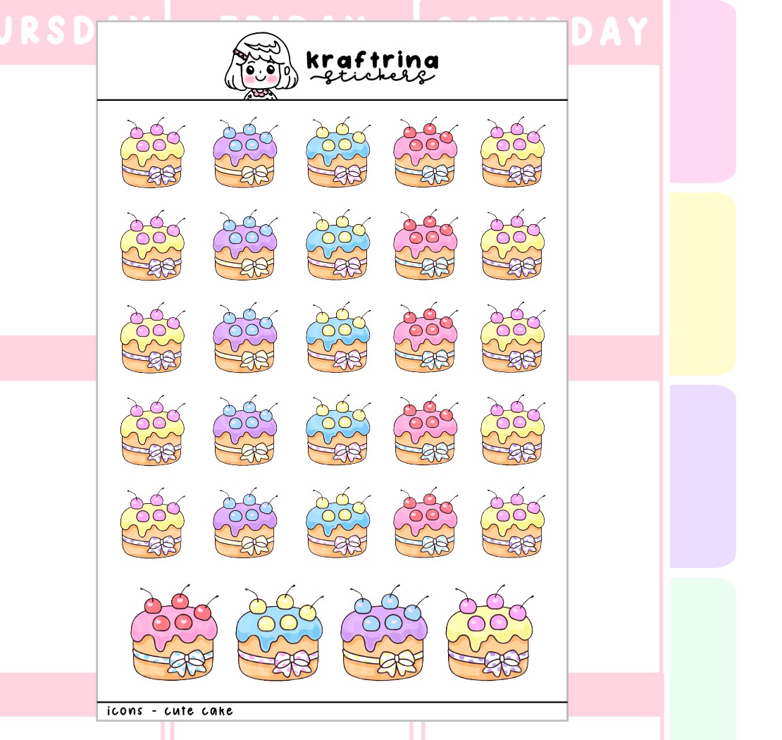 ICONS - CUTE CAKE