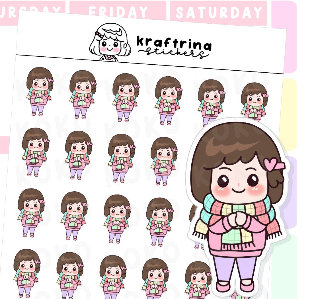 CUTE SCARF (66-K003)