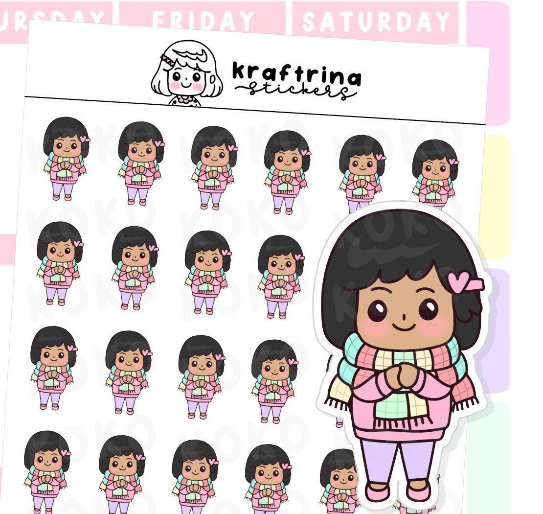 CUTE SCARF (66-K003)
