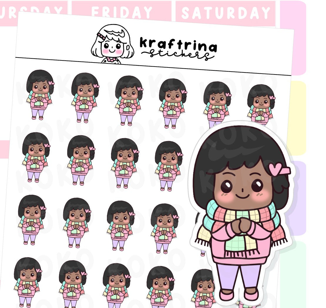 CUTE SCARF (66-K003)