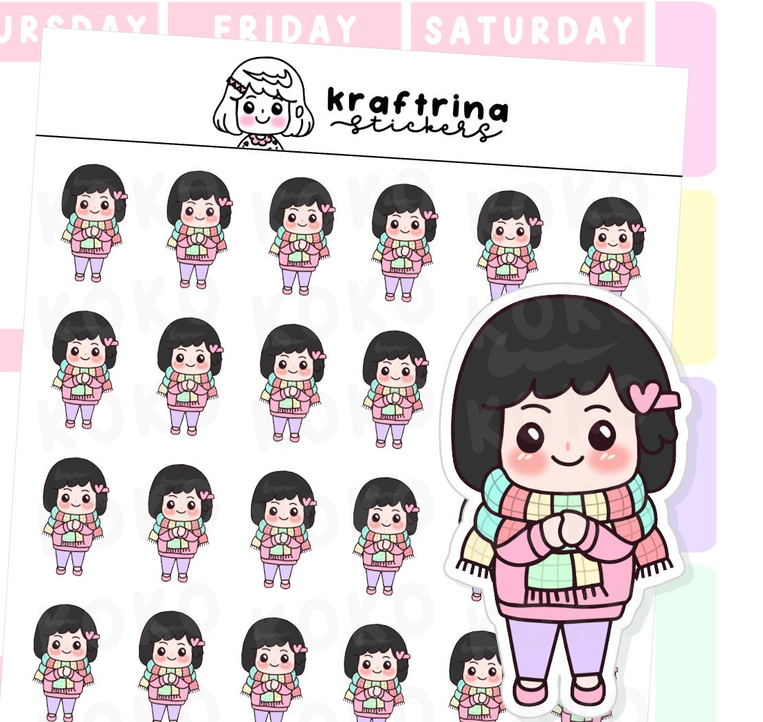 CUTE SCARF (66-K003)