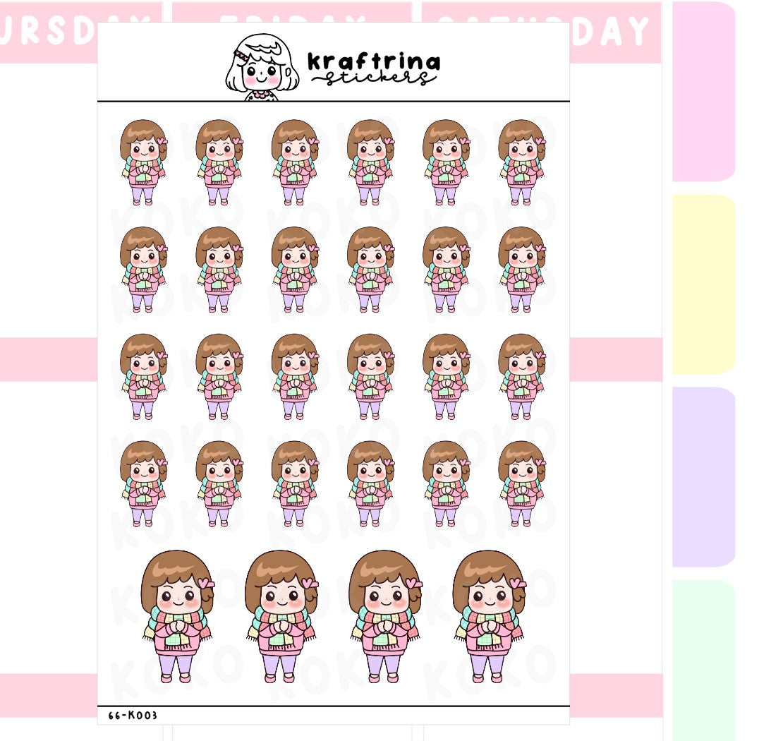 CUTE SCARF (66-K003)