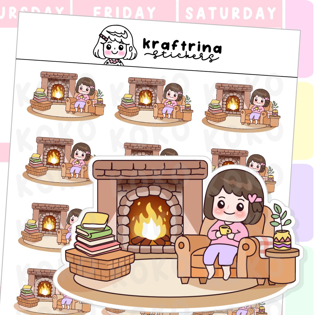 COFFEE BY THE FIRE (66-K009)
