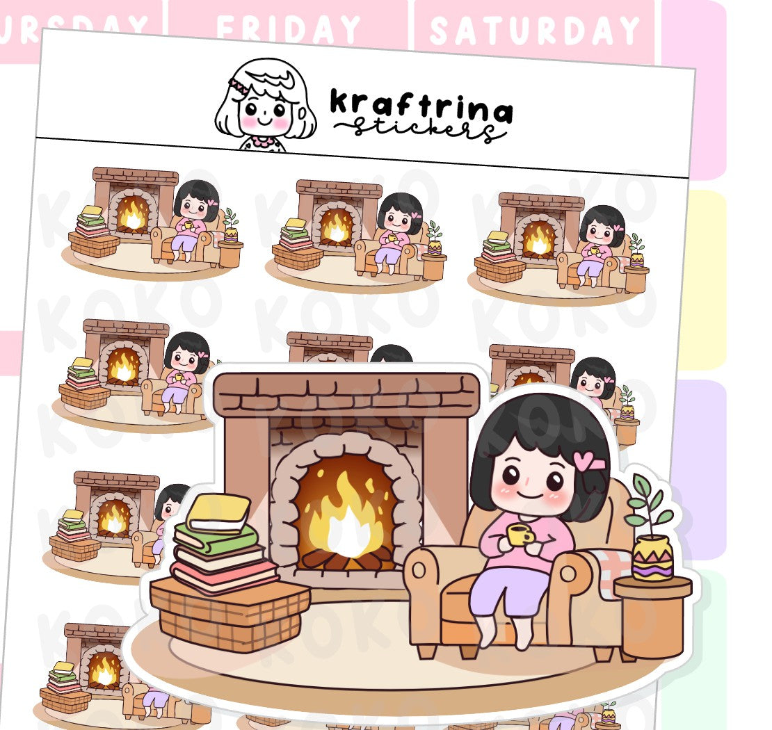 COFFEE BY THE FIRE (66-K009)