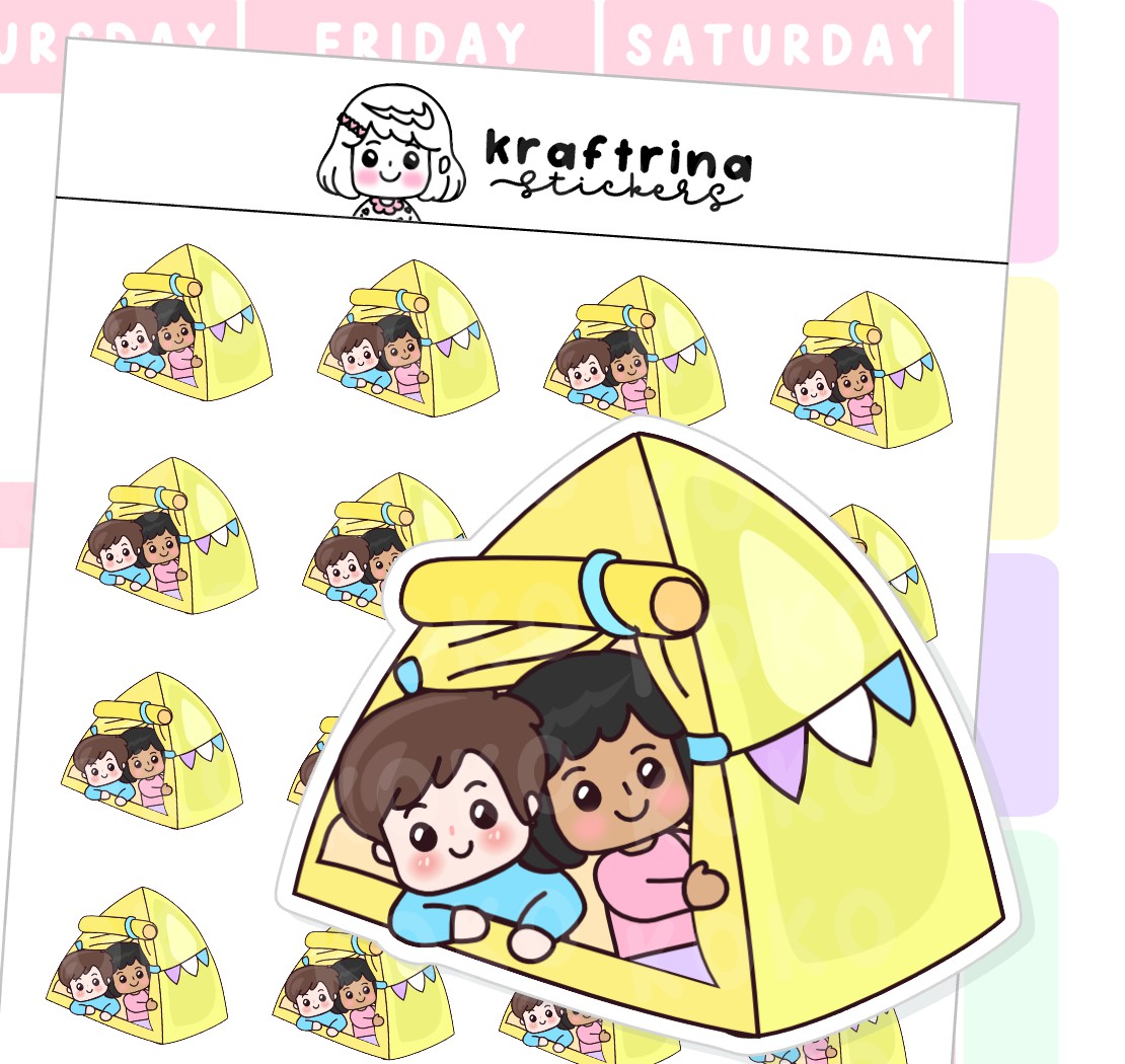 CAMPING COUPLE (66-K013)