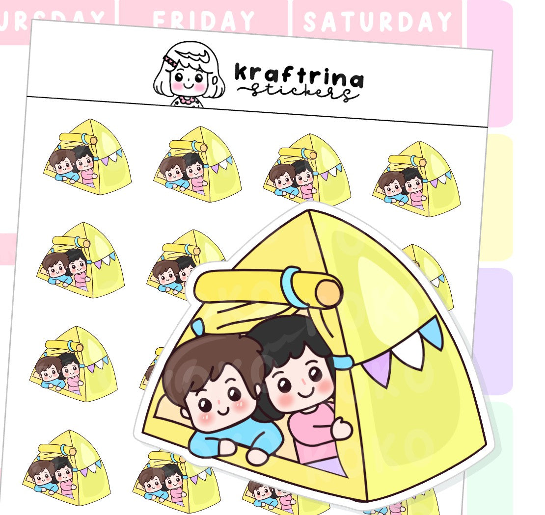 CAMPING COUPLE (66-K013)