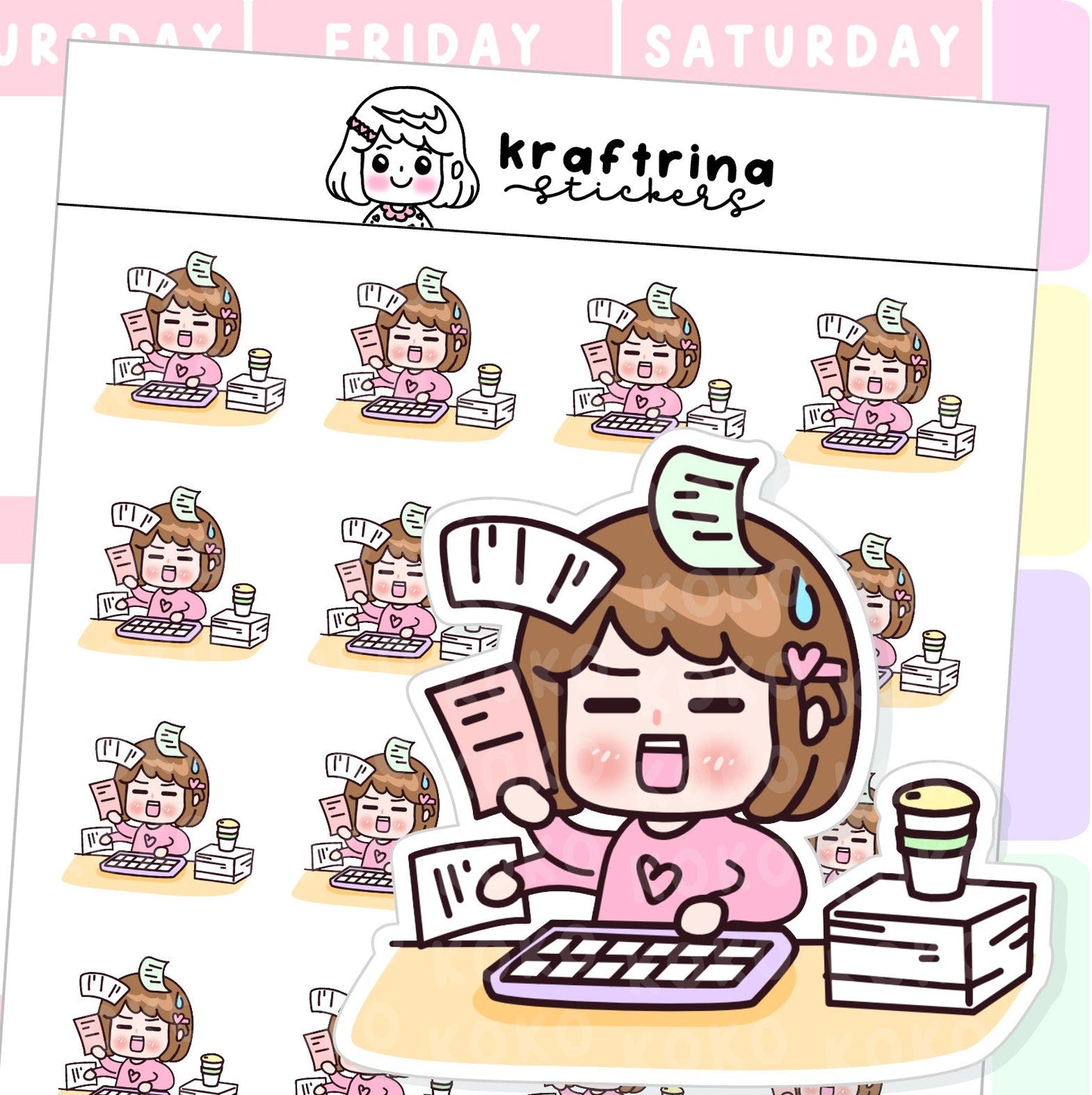 SO MANY WORK (42-K001)