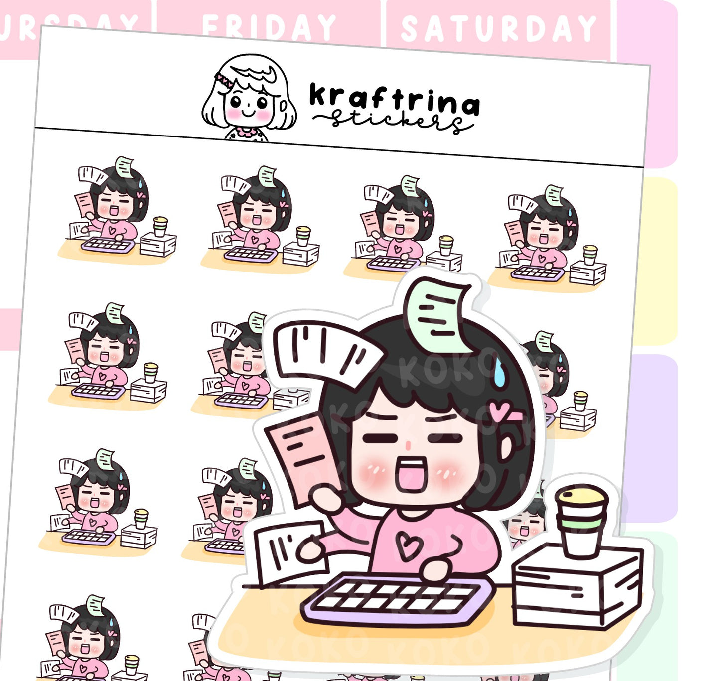 SO MANY WORK (42-K001)