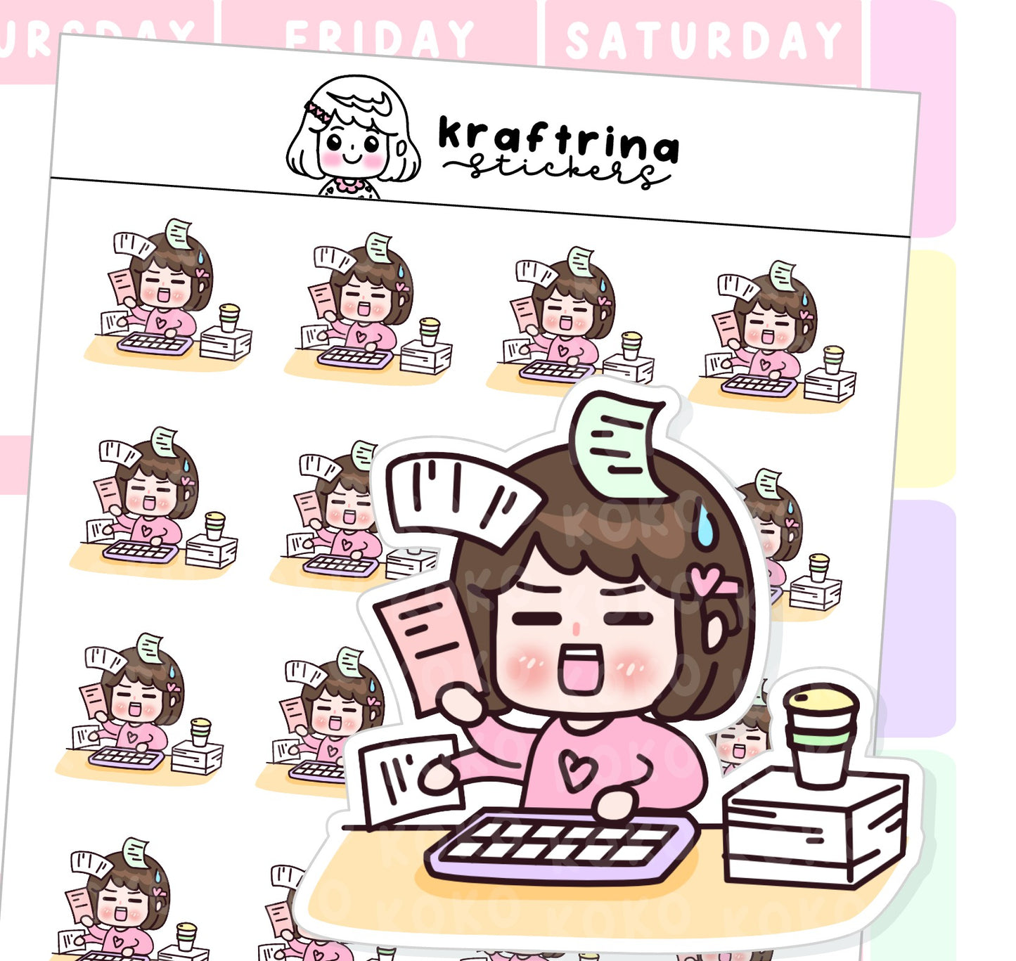 SO MANY WORK (42-K001)