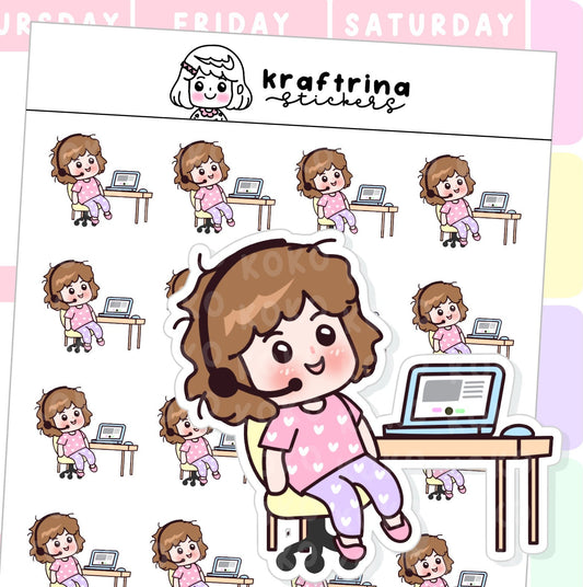 MEETING | WORK | OFFICE | WORK FROM HOME (43-K003)
