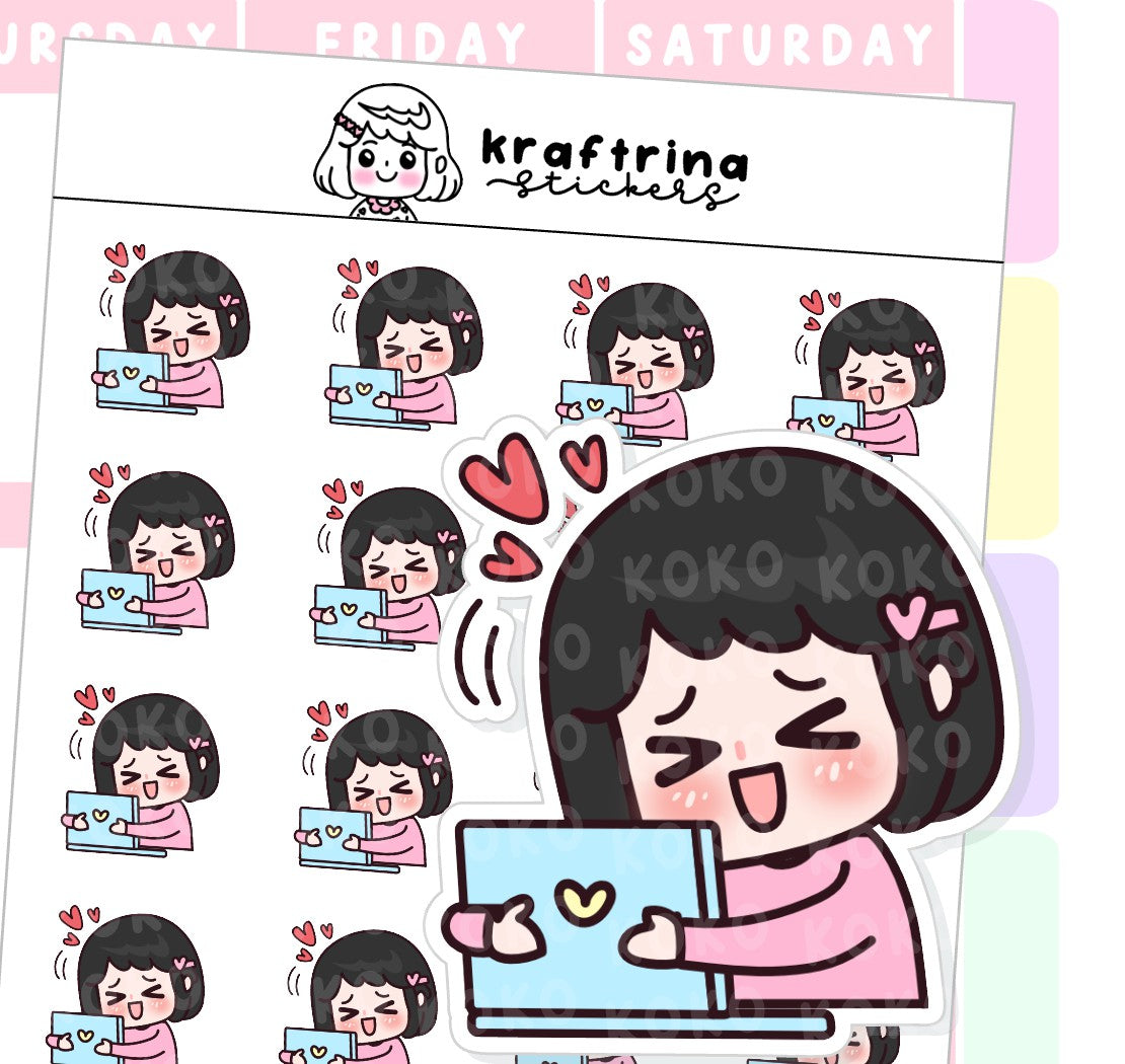 YAY DONE WITH WORK / SCHOOL!! (43-K005)