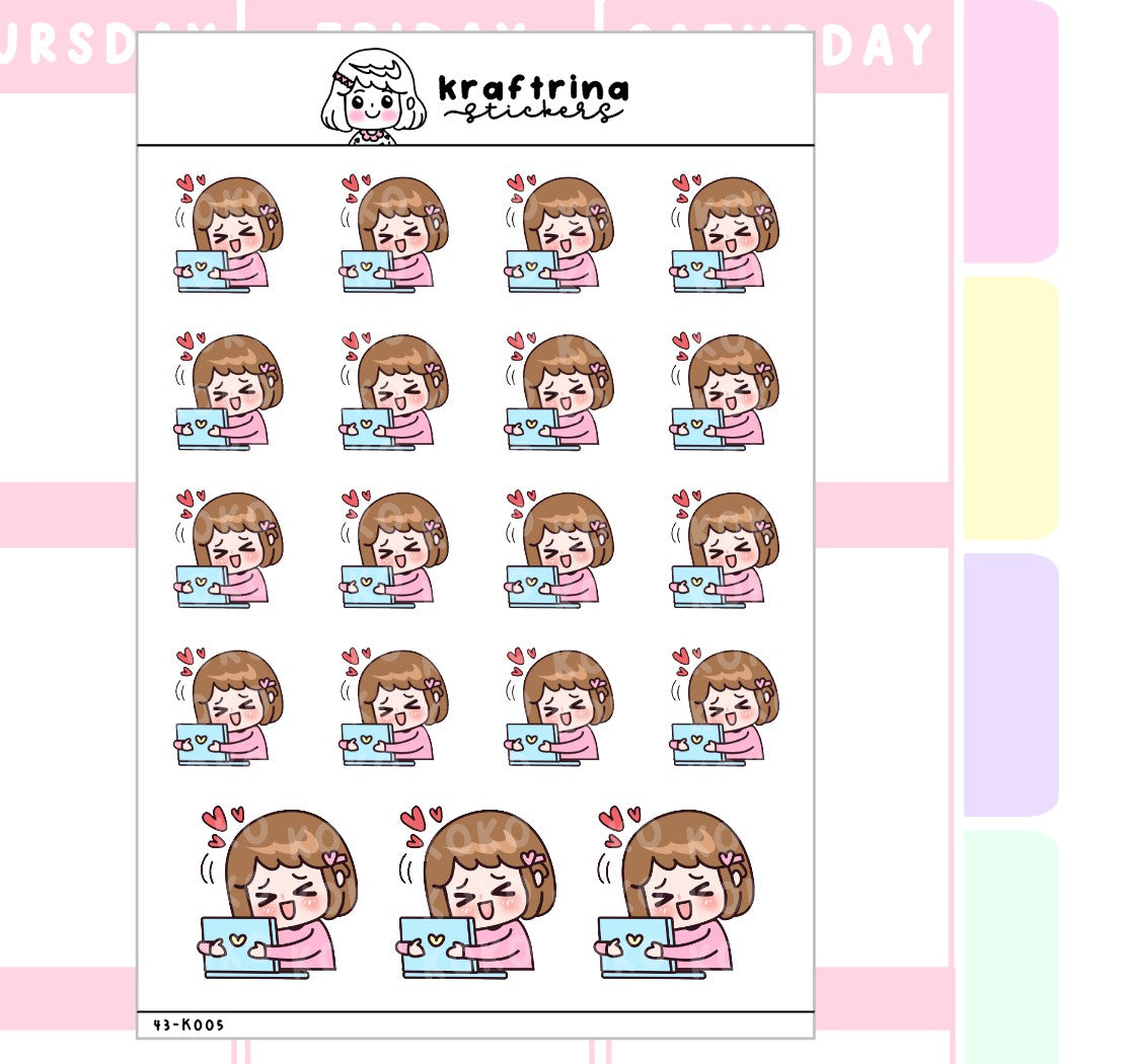 YAY DONE WITH WORK / SCHOOL!! (43-K005)