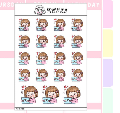 YAY DONE WITH WORK / SCHOOL!! (43-K005)