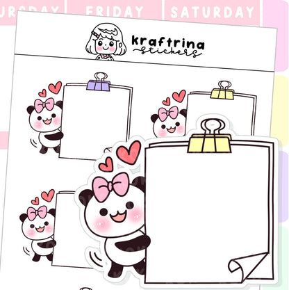 BAO BAO - CLIPBOARD | MEMO | TAKE NOTES (44-B007)