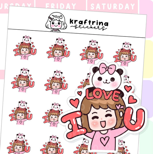 IN LOVE | I LOVE YOU (46-K003)