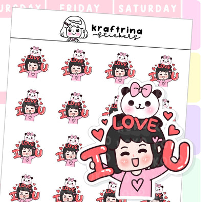 IN LOVE | I LOVE YOU (46-K003)