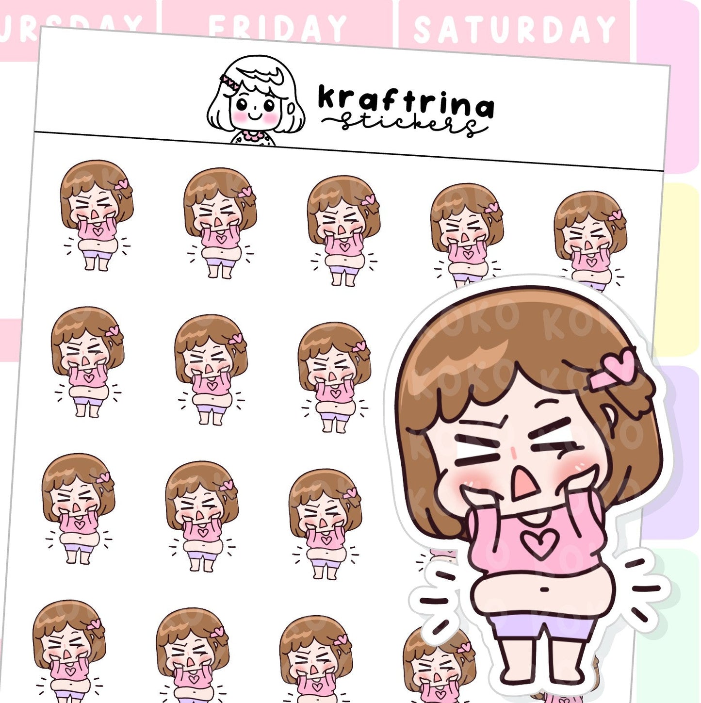 NEED TO DIET | EXERCISE | HEALTHY (46-K011)