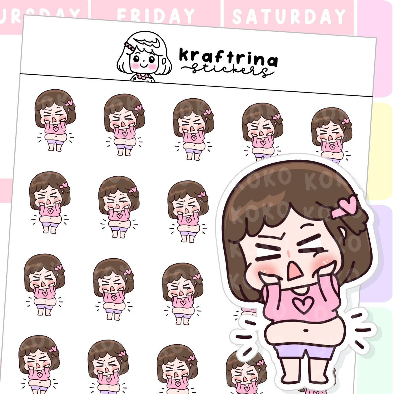 NEED TO DIET | EXERCISE | HEALTHY (46-K011)