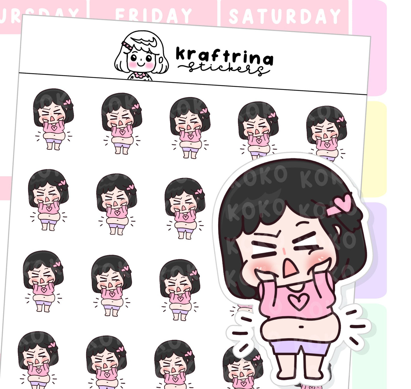 NEED TO DIET | EXERCISE | HEALTHY (46-K011)