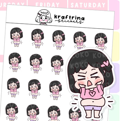 NEED TO DIET | EXERCISE | HEALTHY (46-K011)