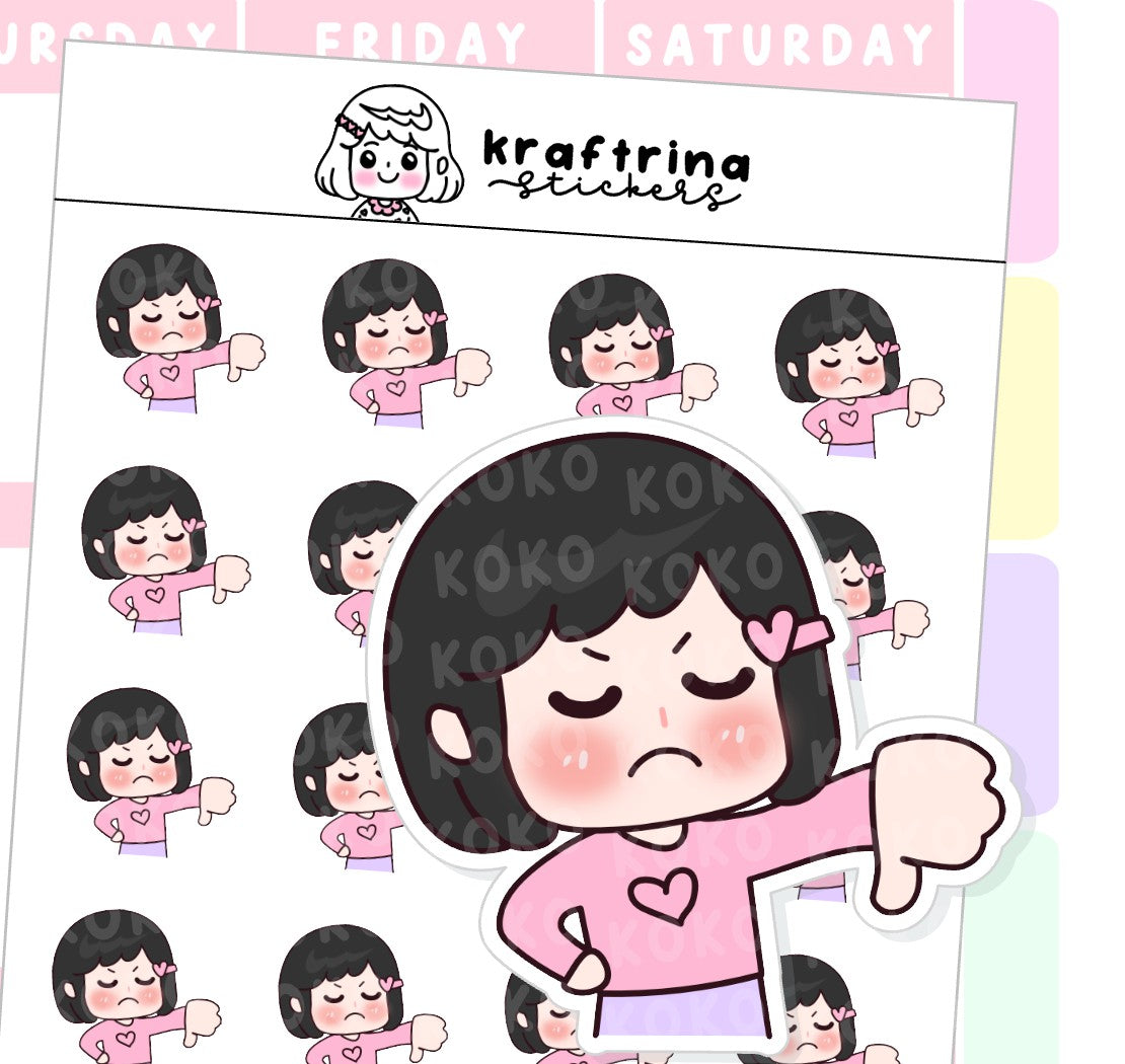 BOO THUMBS DOWN (62-K001)